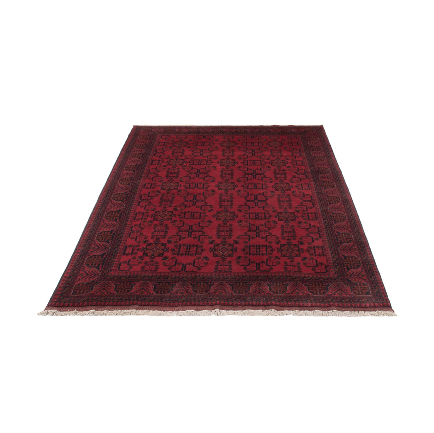 Afghanske tepper - Kunduz - 284 x 200 cm - rød