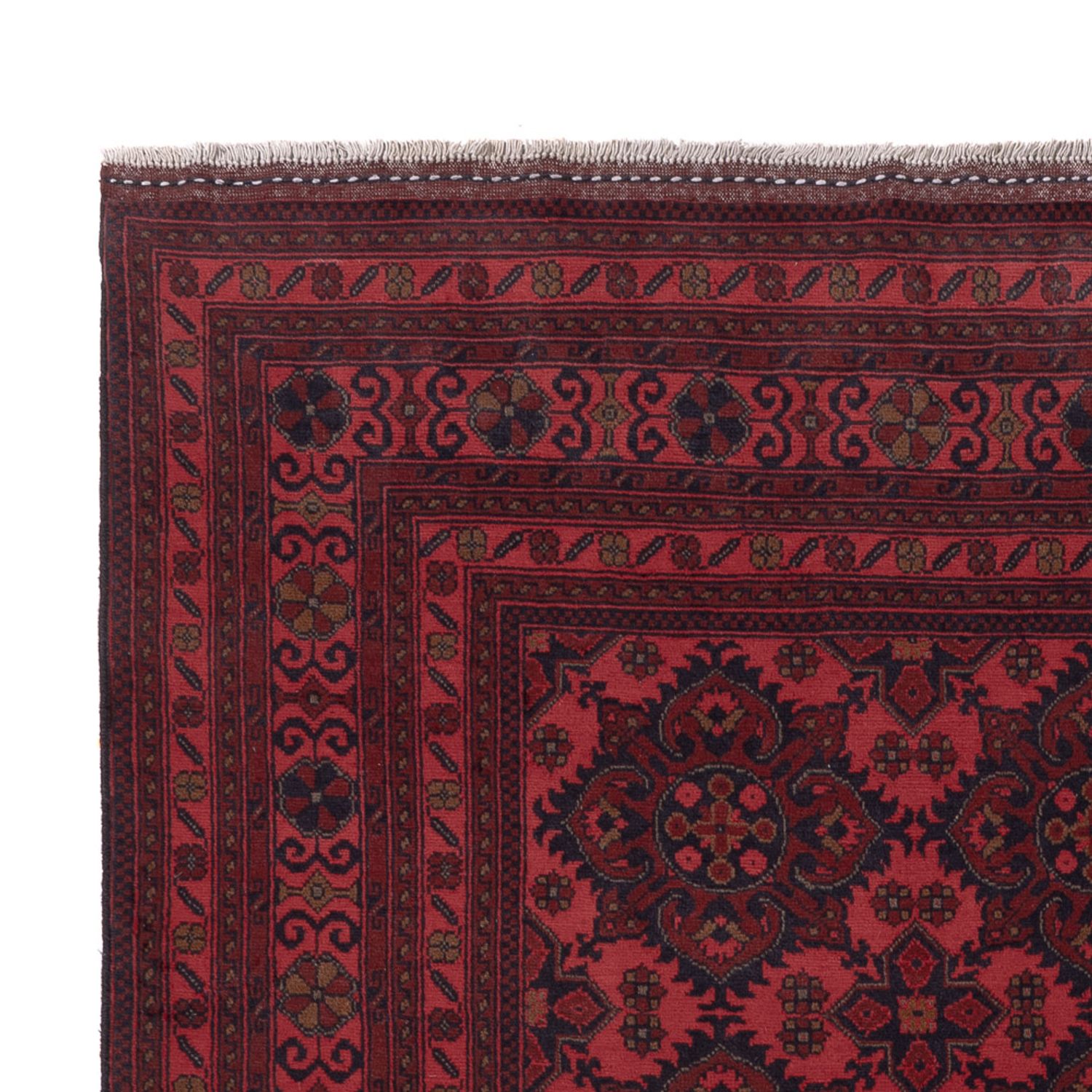 Afghan Rug - Kunduz - 296 x 196 cm - red