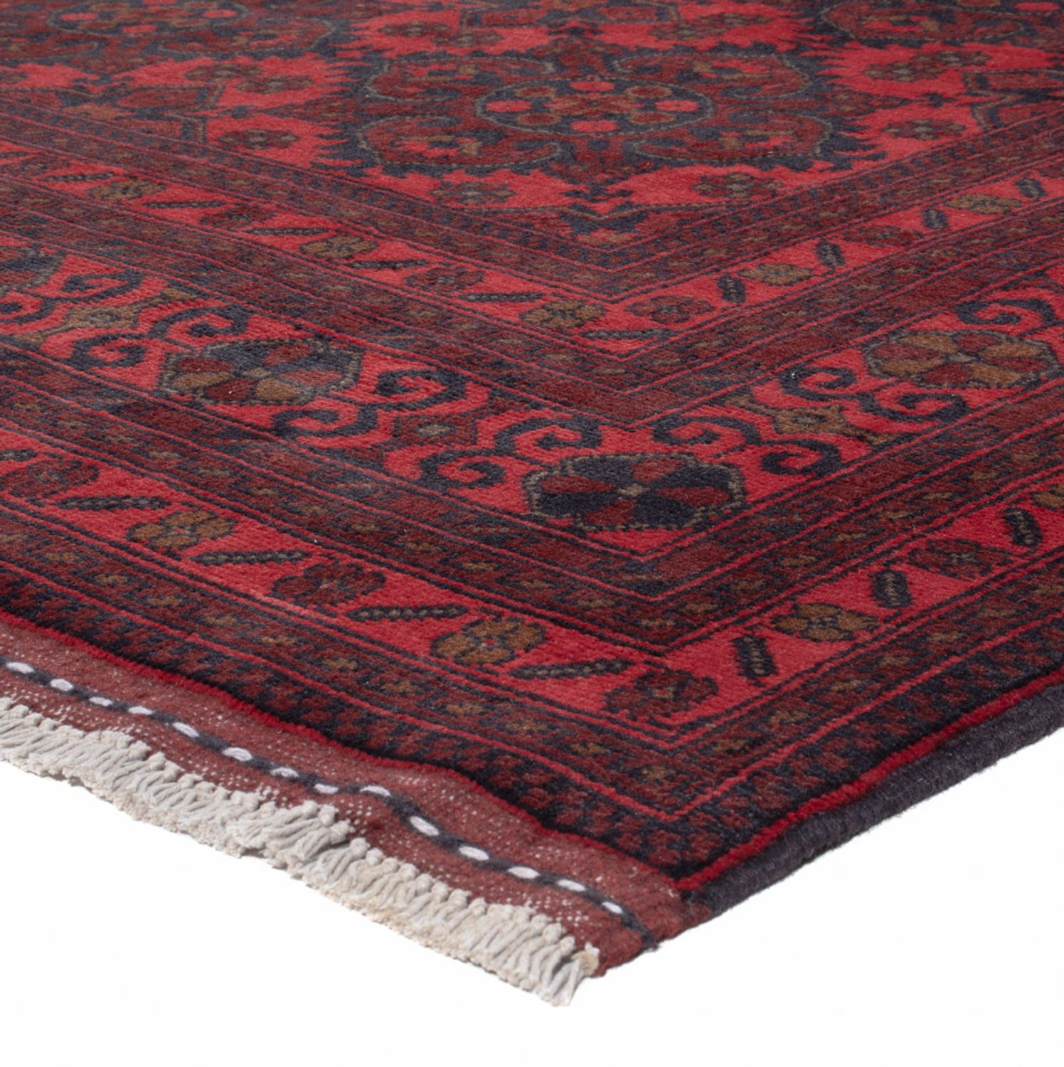 Afghan Rug - Kunduz - 296 x 196 cm - red