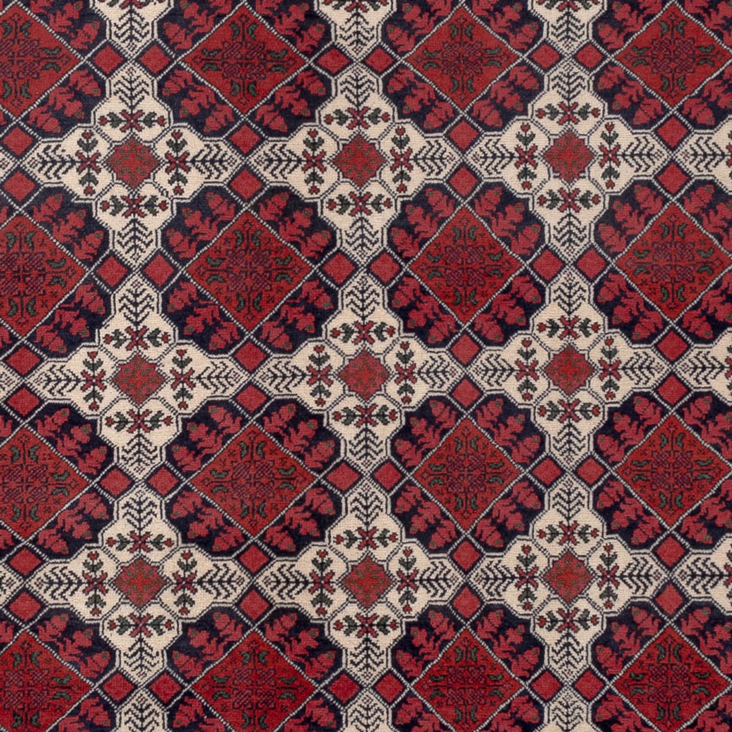 Afghan Rug - Kunduz - 289 x 200 cm - red
