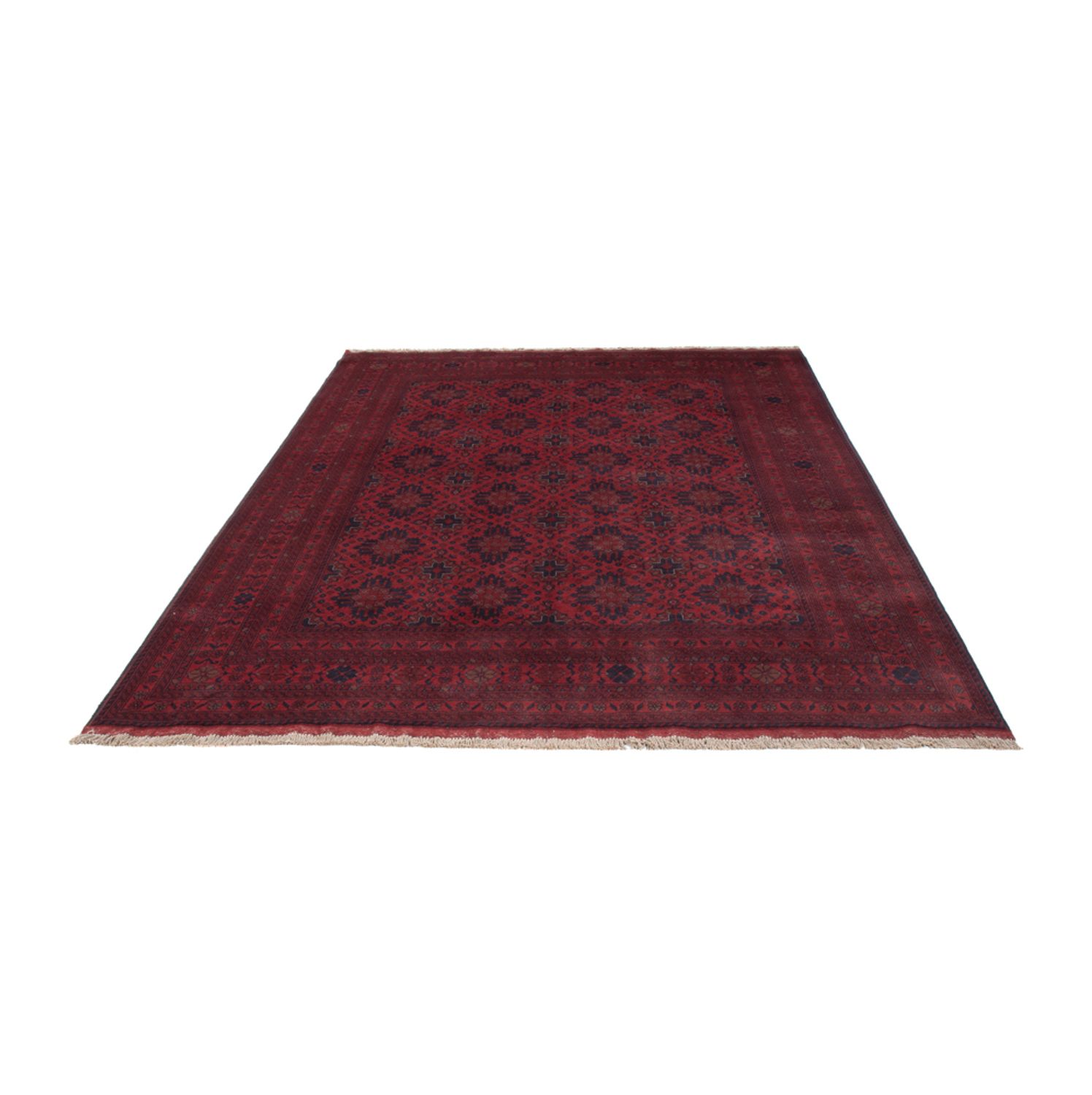 Afghan Rug - Kunduz - 298 x 205 cm - red