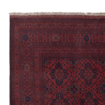 Afghan Rug - Kunduz - 298 x 205 cm - red