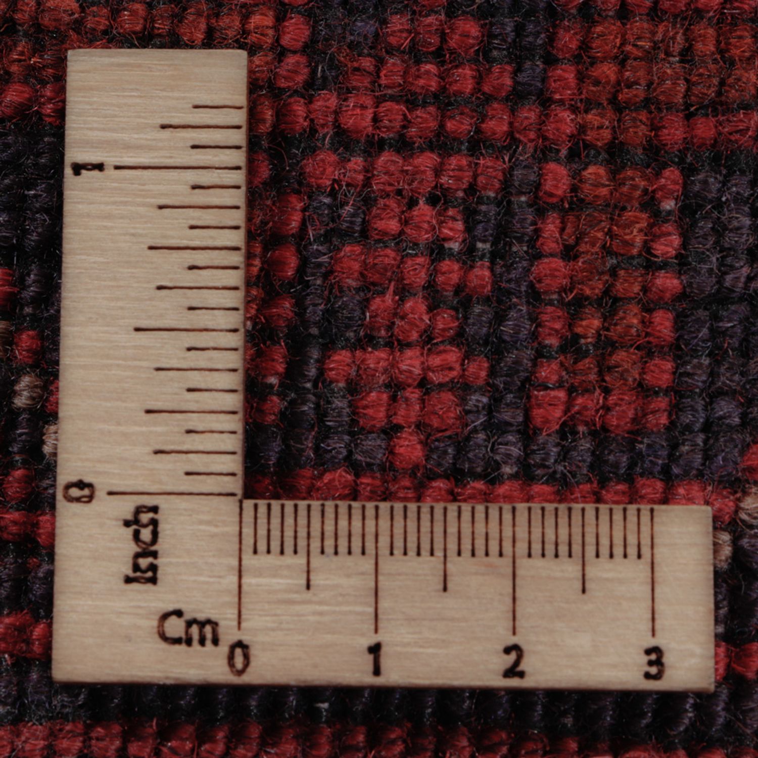 Afghansk matta - Kunduz - 294 x 195 cm - röd