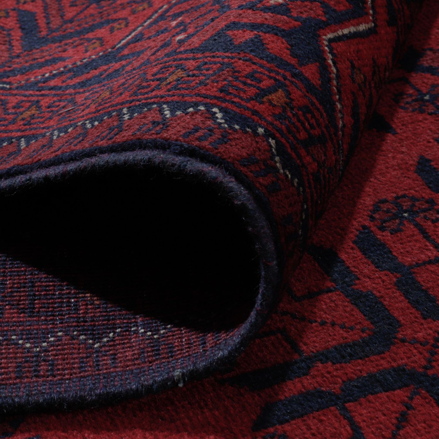 Afghan Rug - Kunduz - 292 x 202 cm - red