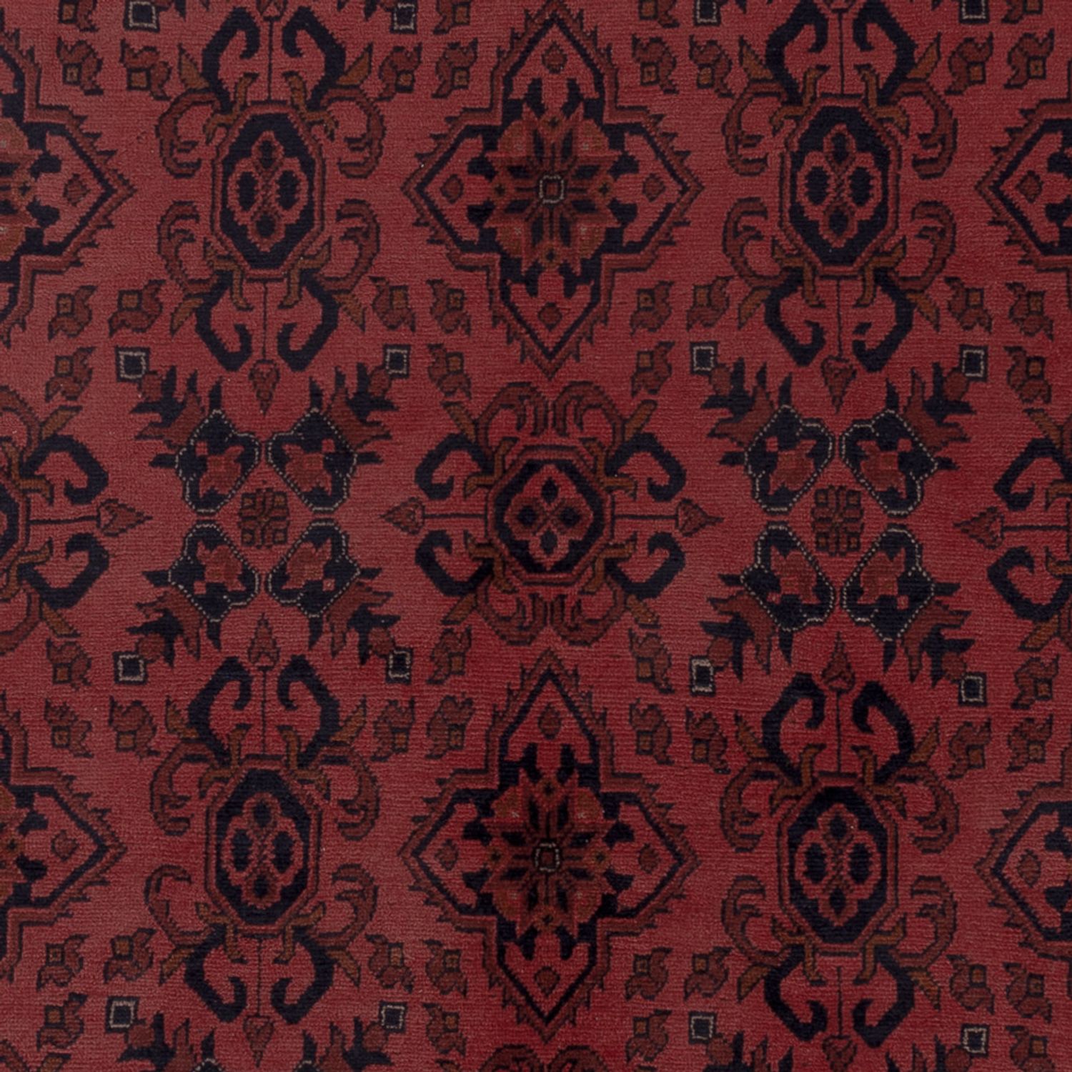 Afgański dywan - Kunduz - 303 x 205 cm - czerwony