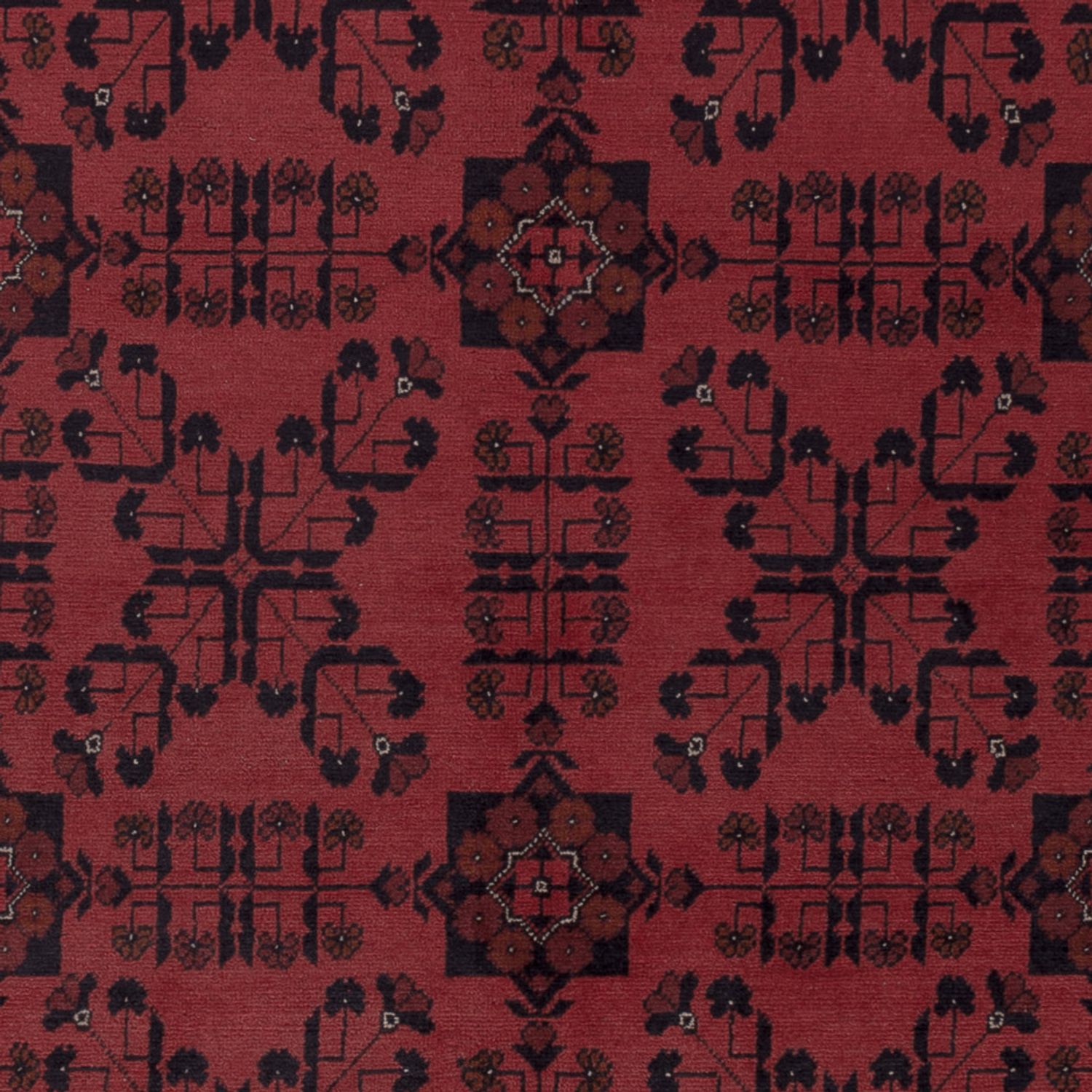 Afghanske tepper - Kunduz - 292 x 205 cm - rød