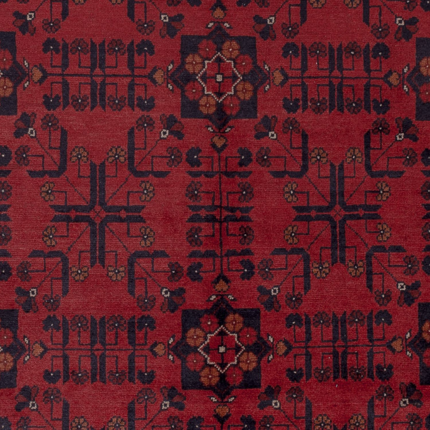 Afghanske tepper - Kunduz - 296 x 205 cm - rød