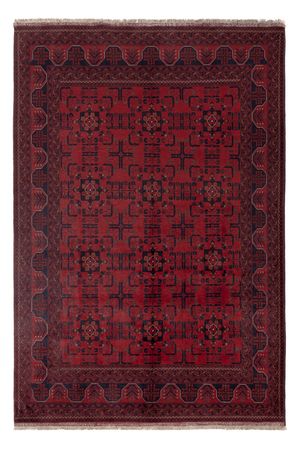 Afghanske tepper - Kunduz - 296 x 205 cm - rød