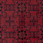Afghanske tepper - Kunduz - 296 x 205 cm - rød