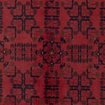 Afgański dywan - Kunduz - 291 x 205 cm - czerwony