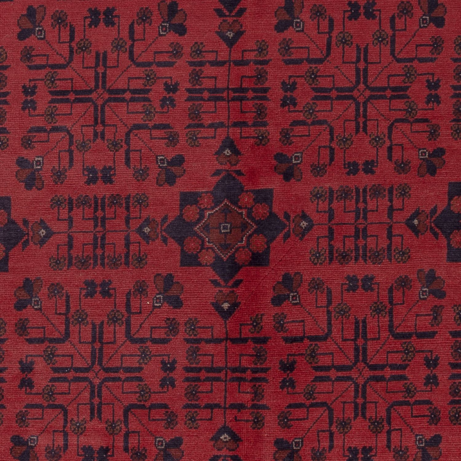 Afghan Rug - Kunduz - 285 x 208 cm - red