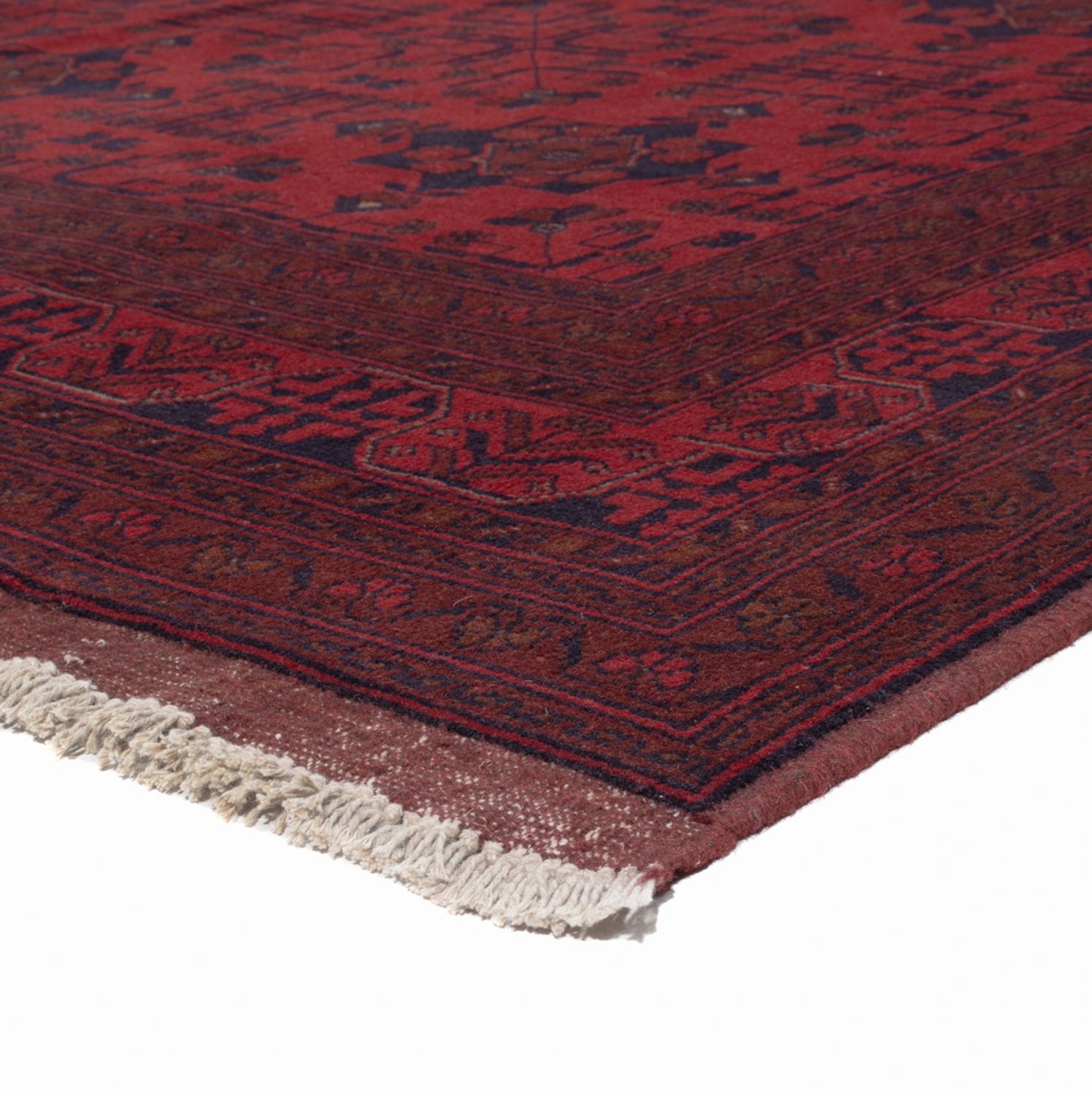 Afghan Rug - Kunduz - 285 x 208 cm - red