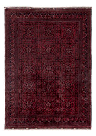 Afghánský koberec - Kunduz - 276 x 199 cm - červená