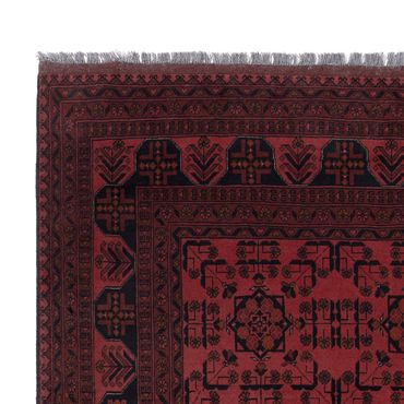 Afghan Rug - Kunduz - 292 x 196 cm - red