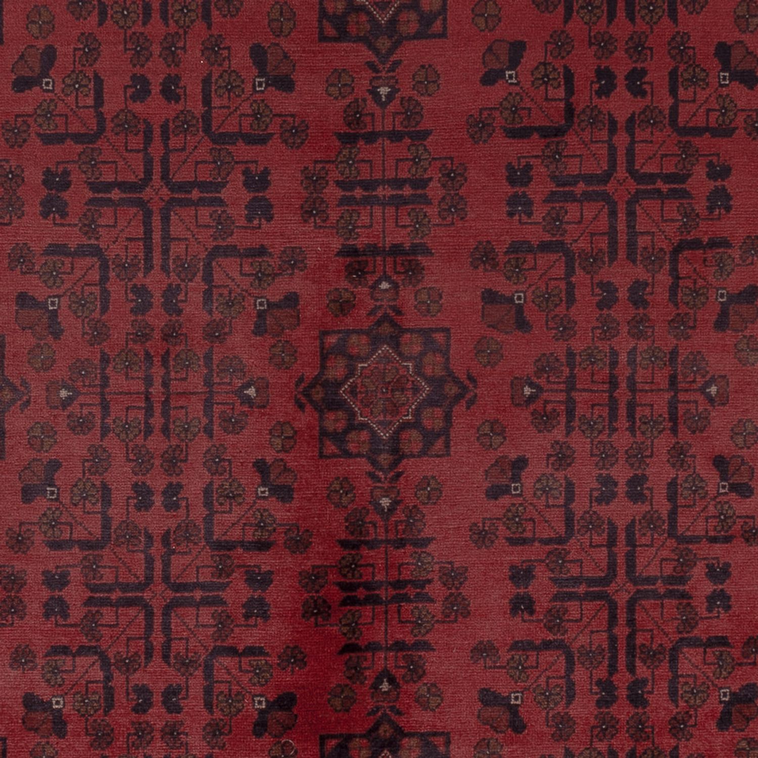 Afghan Rug - Kunduz - 286 x 197 cm - red