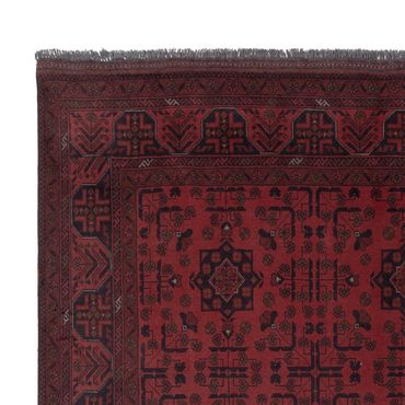 Afghan Rug - Kunduz - 286 x 197 cm - red