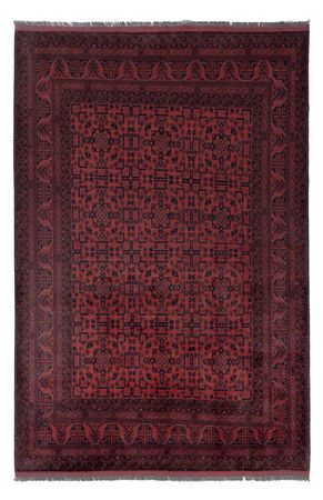 Afghánský koberec - Kunduz - 291 x 192 cm - červená