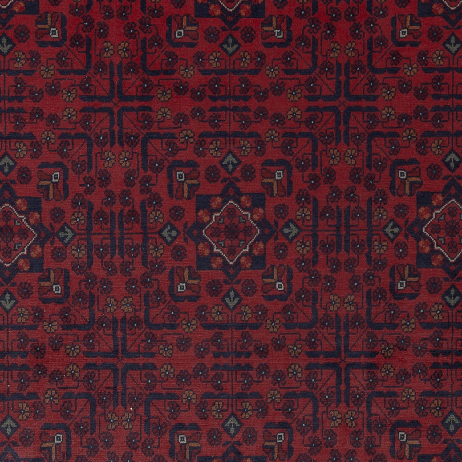 Afgański dywan - Kunduz - 304 x 198 cm - czerwony