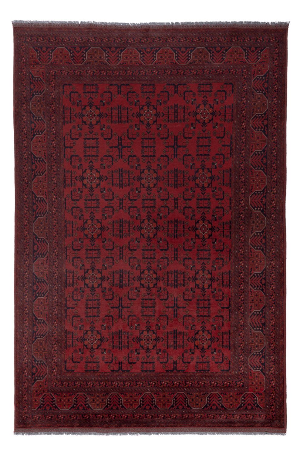 Afghan Rug - Kunduz - 297 x 200 cm - red