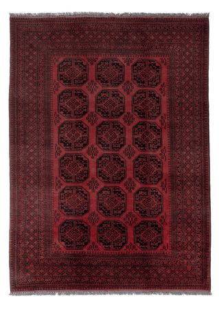 Afghansk teppe - Filpa - 290 x 207 cm - rød