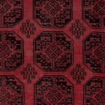 Afghansk teppe - Filpa - 290 x 207 cm - rød