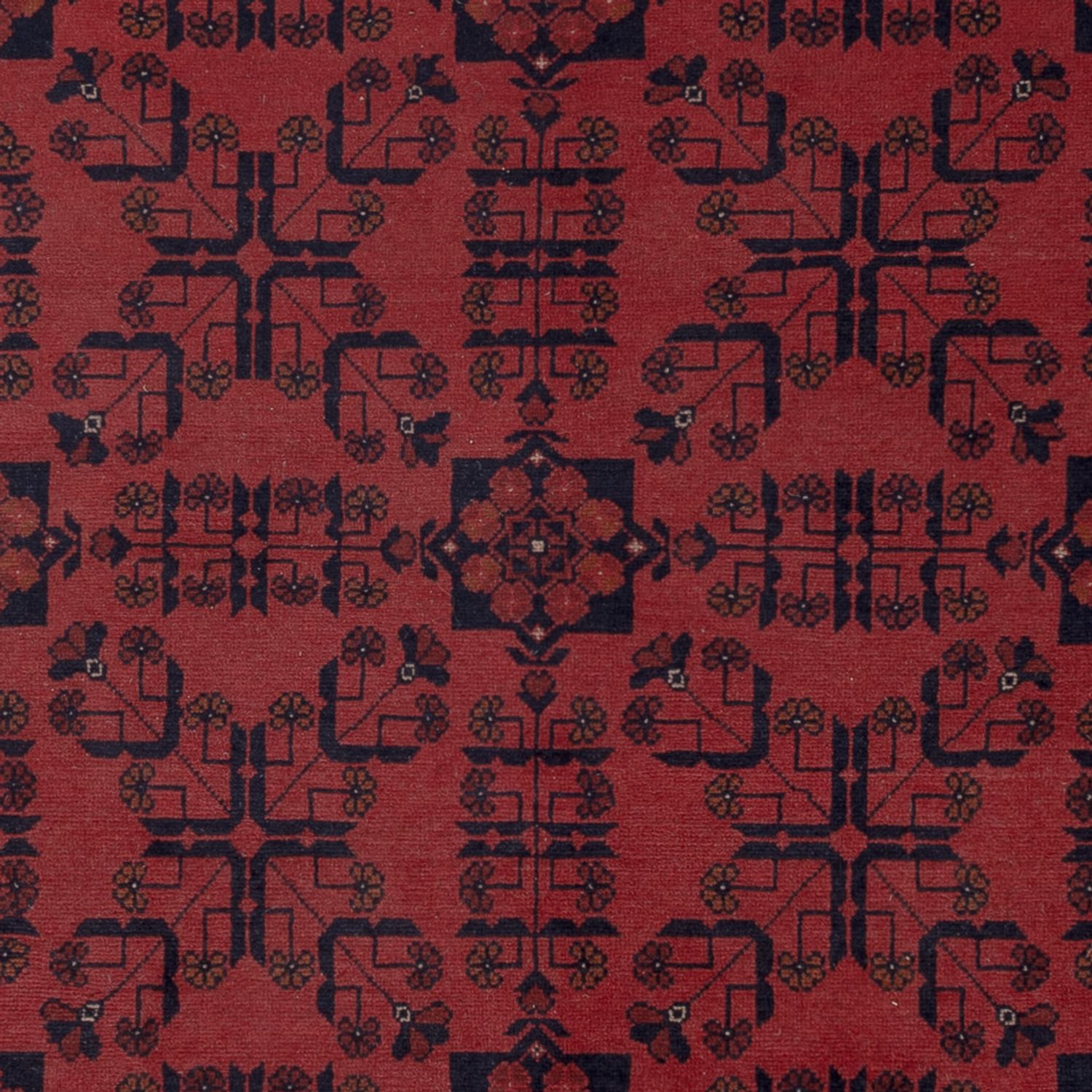 Afghan Rug - Kunduz - 286 x 199 cm - red
