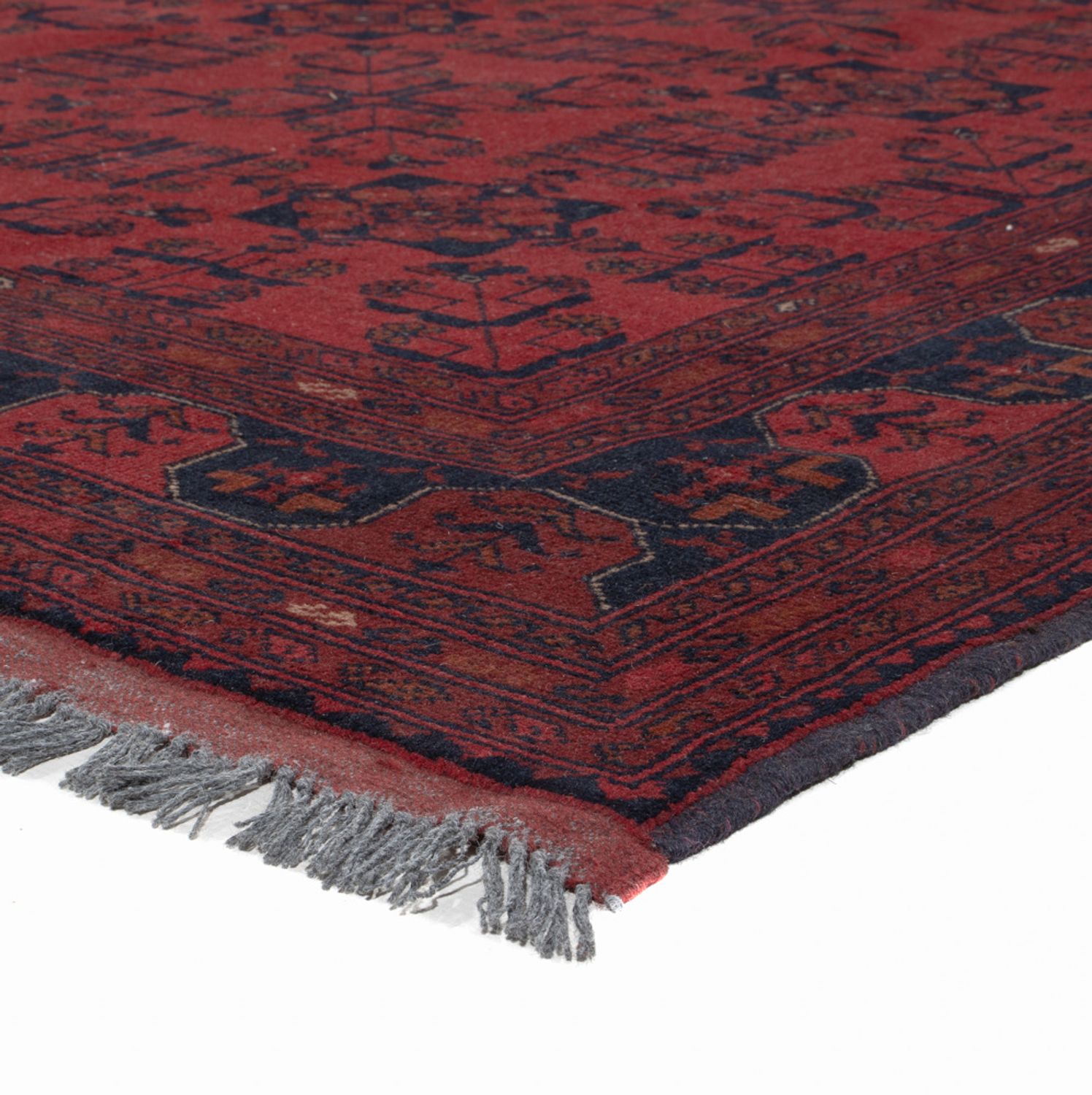 Afghan Rug - Kunduz - 286 x 199 cm - red
