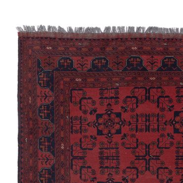 Afghan Rug - Kunduz - 286 x 199 cm - red