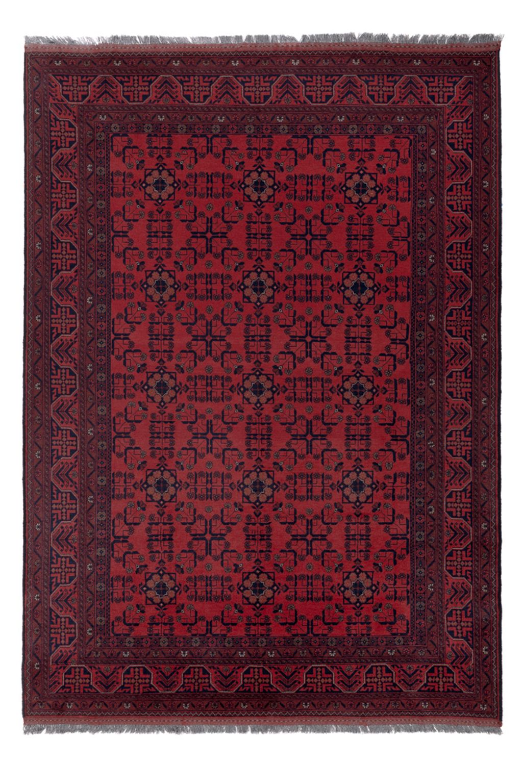Afghanske tepper - Kunduz - 288 x 201 cm - rød