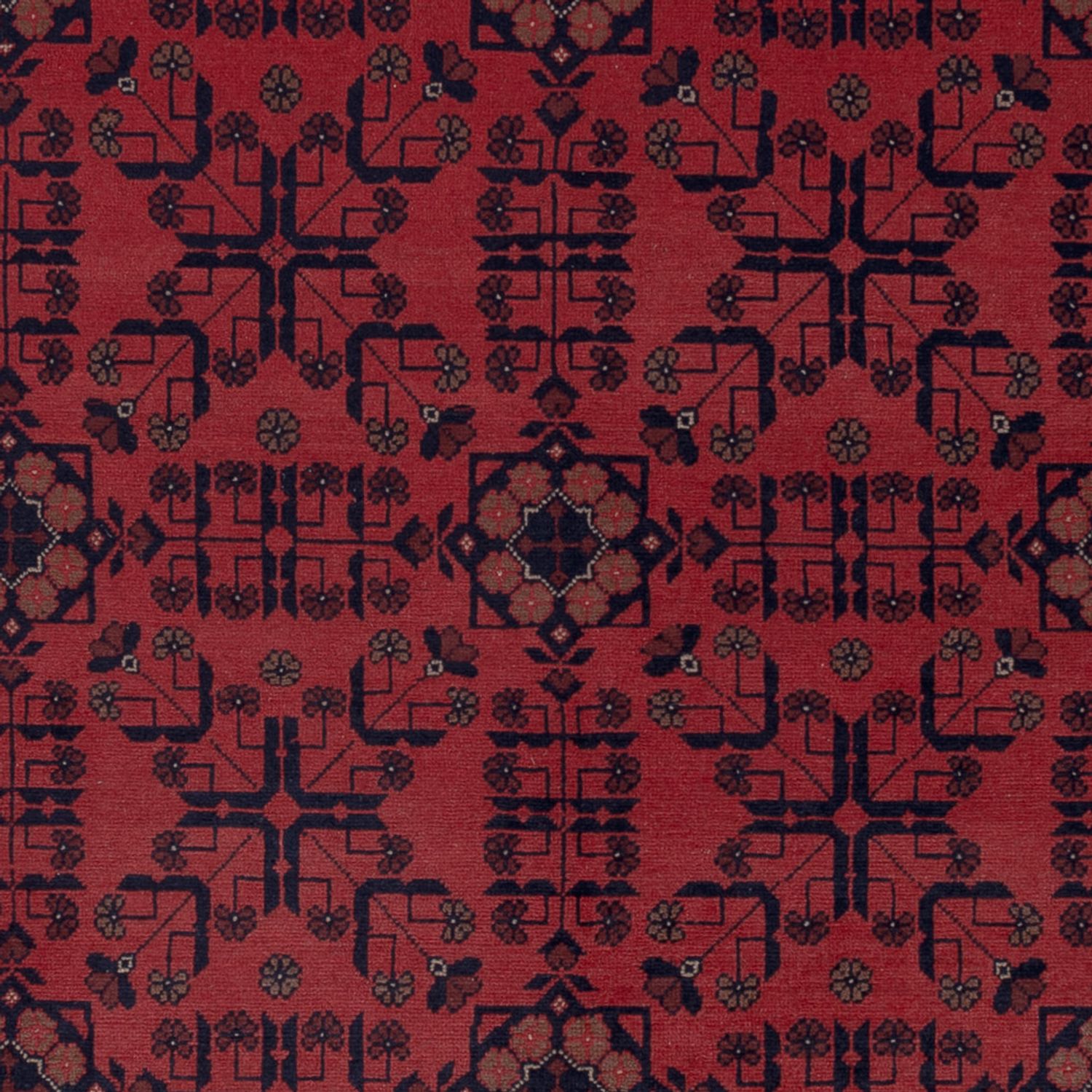 Afghanske tepper - Kunduz - 288 x 201 cm - rød