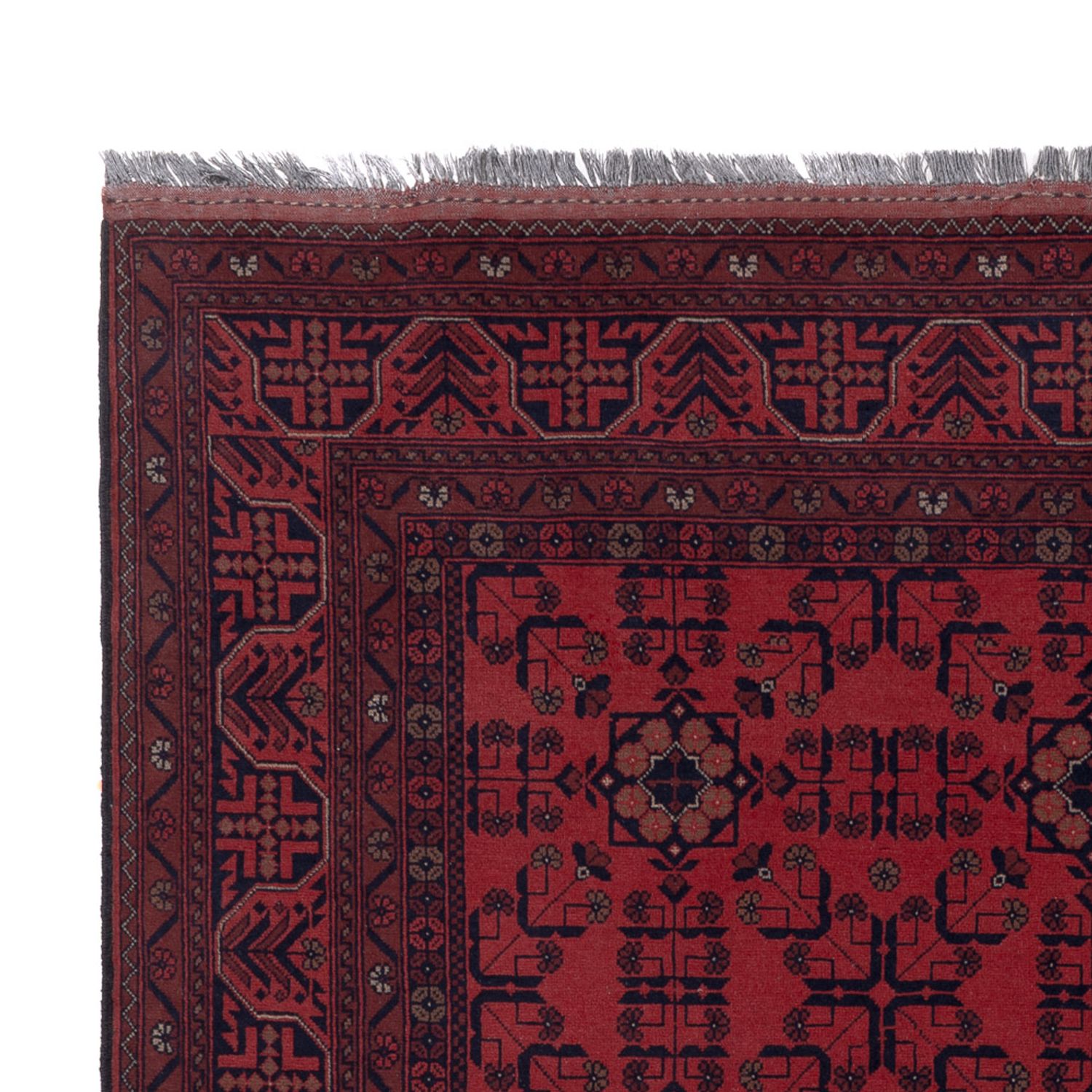 Afghanske tepper - Kunduz - 288 x 201 cm - rød