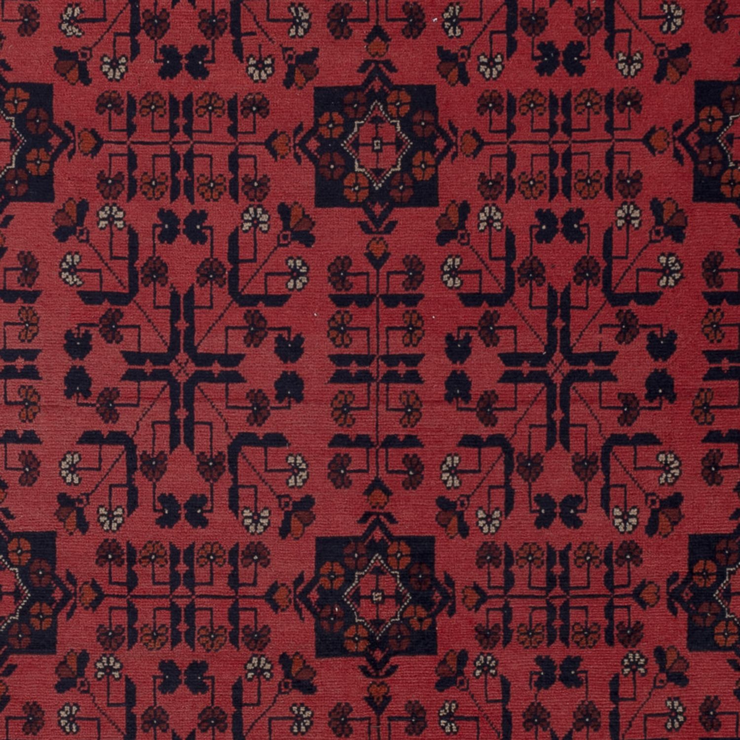 Afghan Rug - Kunduz - 286 x 201 cm - red