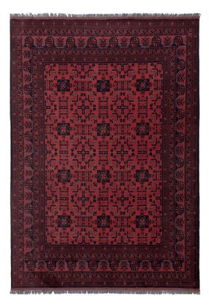 Afghan Rug - Kunduz - 286 x 201 cm - red