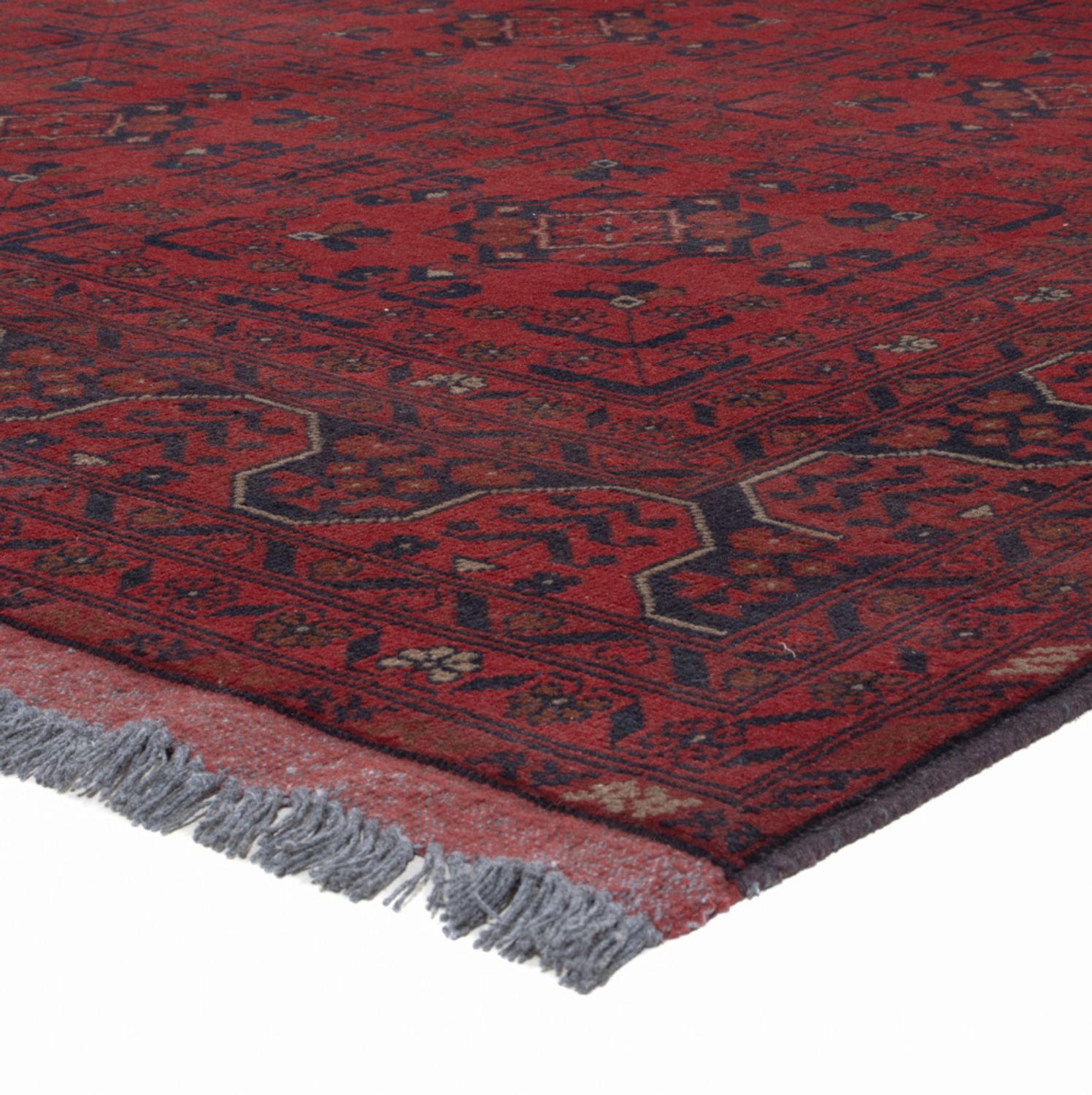Afghánský koberec - Kunduz - 292 x 187 cm - červená
