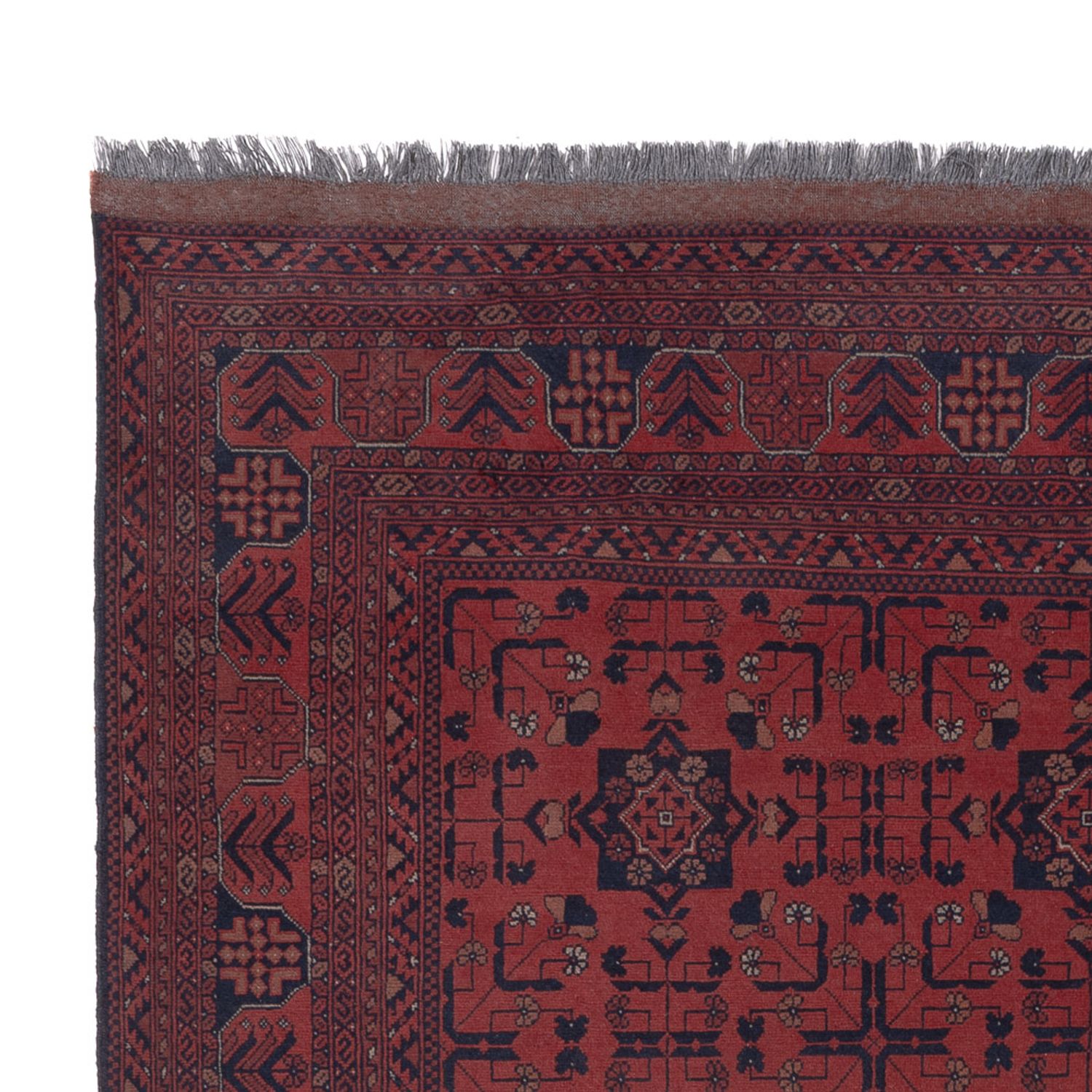 Afghan Rug - Kunduz - 287 x 203 cm - red