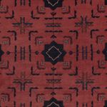 Afgański dywan - Kunduz - 295 x 204 cm - czerwony