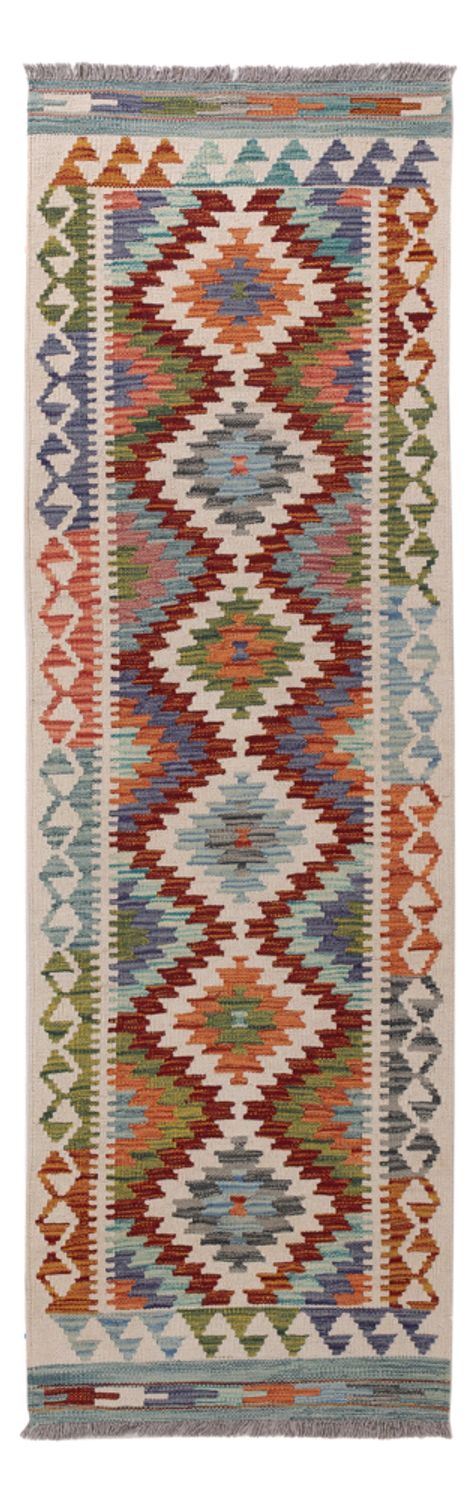 Runner Kelim Rug - Splash - 192 x 60 cm - multicolored