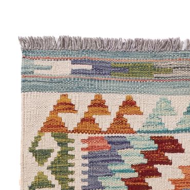 Runner Kelim Rug - Splash - 192 x 60 cm - multicolored