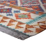Løper Kelimteppe - Splash - 193 x 58 cm - flerfarget