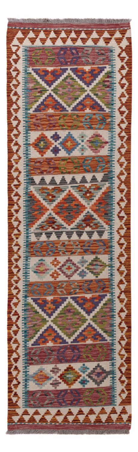 Runner Kelim Rug - Splash - 194 x 59 cm - multicolored