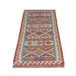 Runner Kelim Rug - Splash - 194 x 59 cm - multicolored