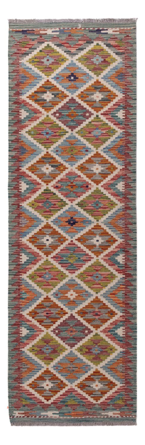 Runner Kelim Rug - Splash - 195 x 60 cm - multicolored