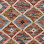 Runner Kelim Rug - Splash - 195 x 60 cm - multicolored