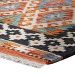 Runner Kelim Rug - Splash - 203 x 68 cm - multicolored