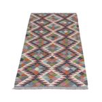 Runner Kelim Rug - Splash - 176 x 61 cm - multicolored
