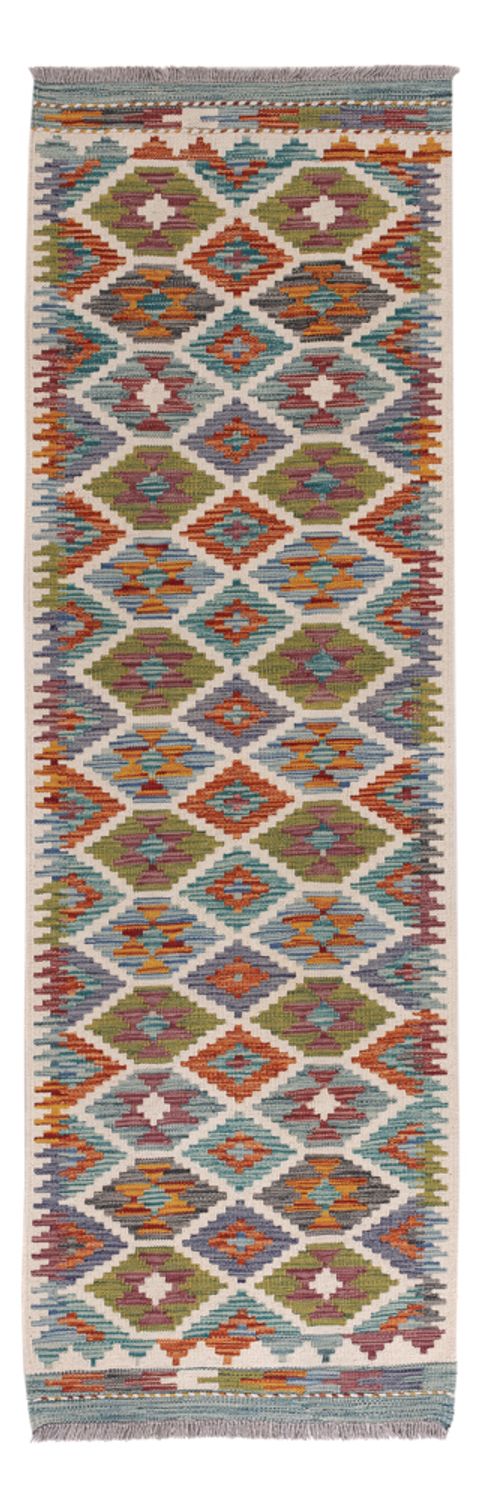 Runner Kelim Rug - Splash - 194 x 62 cm - multicolored