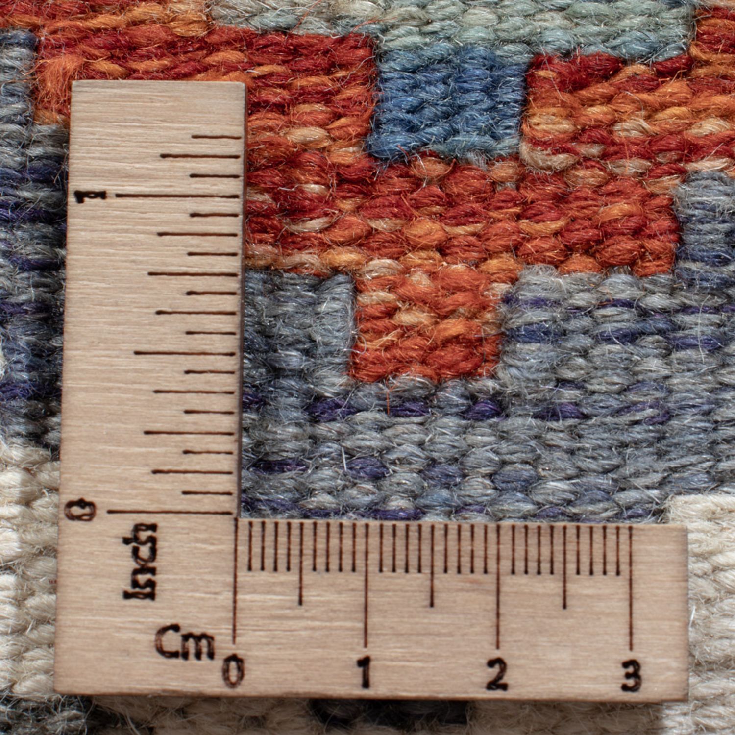 Runner Kelim Rug - Splash - 194 x 62 cm - multicolored