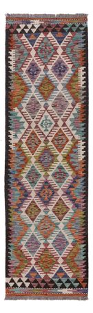 Runner Kelim Rug - Splash - 198 x 59 cm - multicolored
