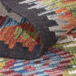 Runner Kelim Rug - Splash - 198 x 59 cm - multicolored