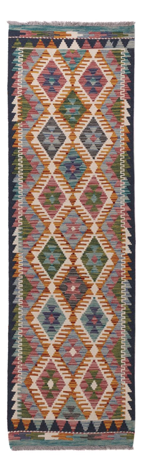 Runner Kelim Rug - Splash - 195 x 60 cm - multicolored